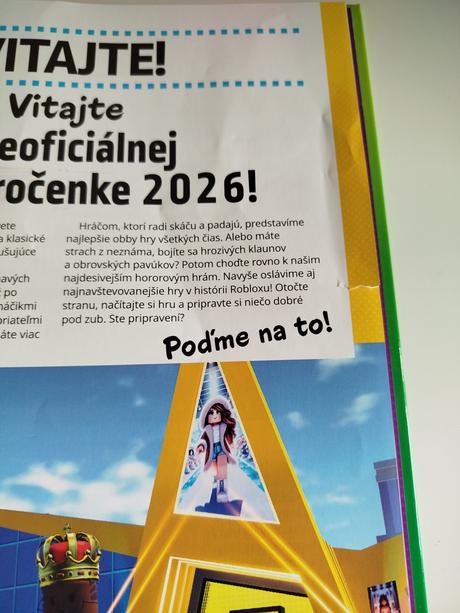 Roblox kniha zabavy na cely rok,