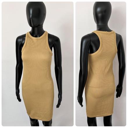 Dámske letné šaty rebrované, m