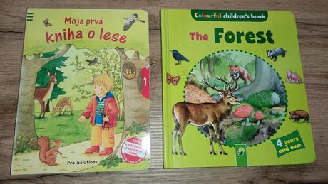 Interaktívne knihy o lese,