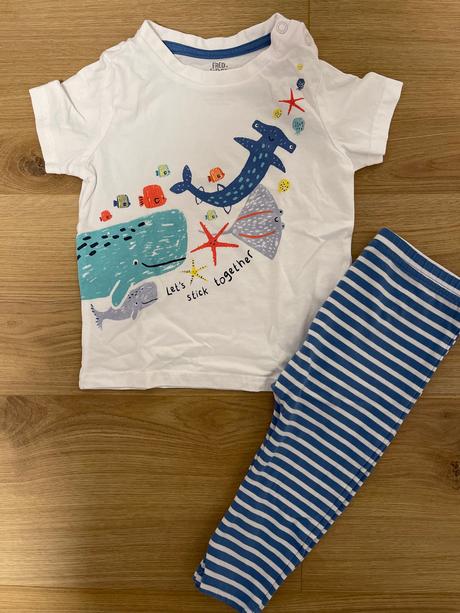 Tričko + legíny f&f, f&f,80