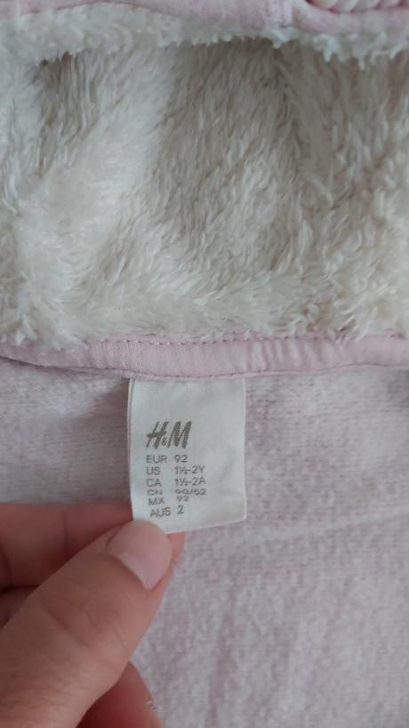 Mikina ružová h&m 92, h&m,92