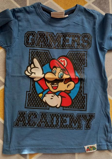 Tričko supermario, h&m,122
