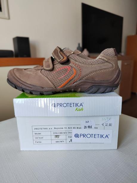 Topánky protetika - stilo brown v.30, protetika,30