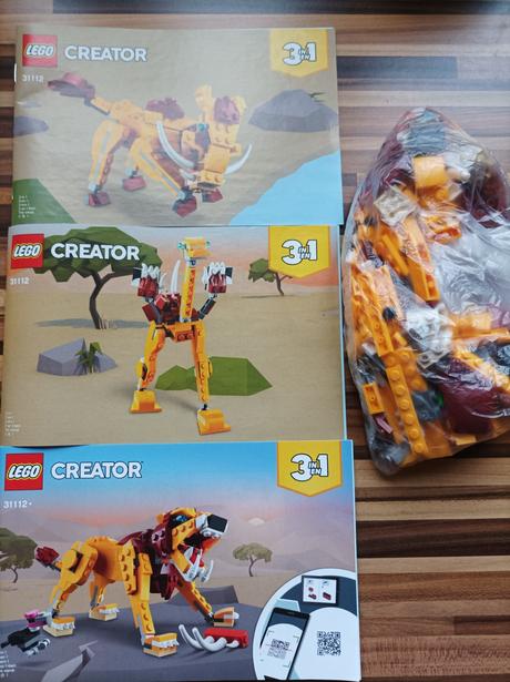 Lego creator 31112, 