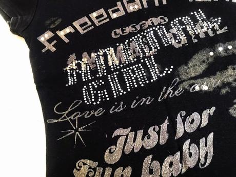 Tričko s trbliet.kamienkami, m