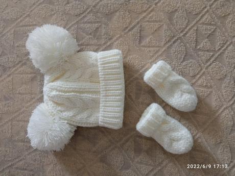 Čiapka a rukavice, f&f,56