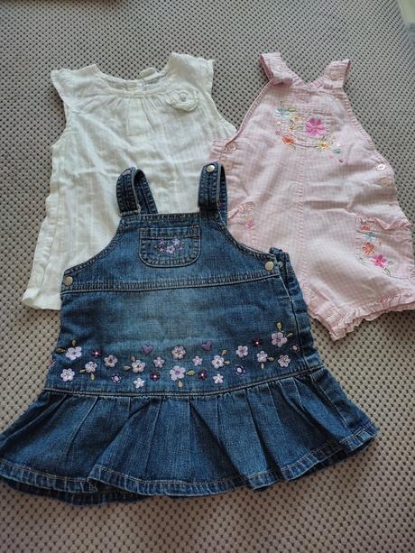 Šaty, opalovacky next,6-9m, 86–98