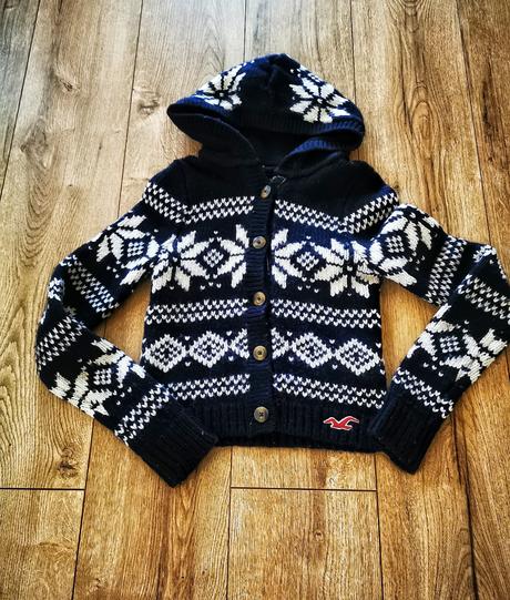 Damsky skrateny svetrik hollister, hollister,s
