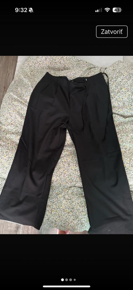 Čierne široke nohqvice, house,42