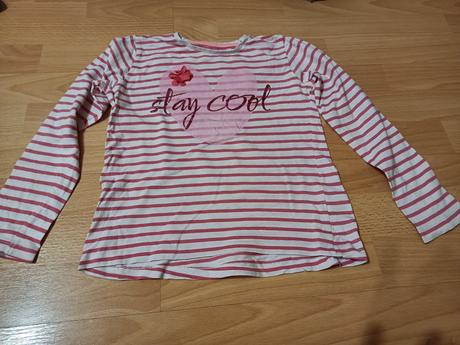 Dievčenské tričko s dlhým rukávom, pepco,128