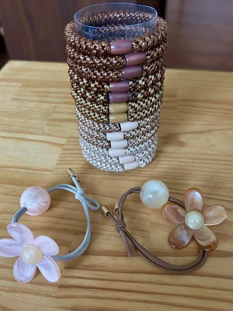 Elastické gumičky do vlasov 15 ks, 