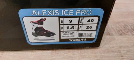 Damske korcule k2 alexis pro ice vd 26cm, 40