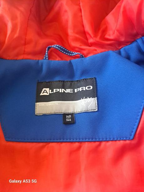 Alpine pro zateplena softshelka 140/146, alpine pro,140
