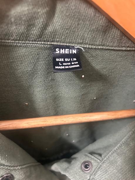 Shein košeľa s perlami, l