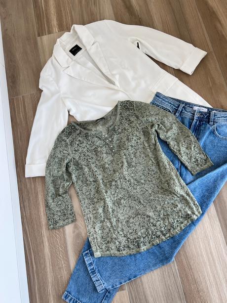 Olivový top, street one,s