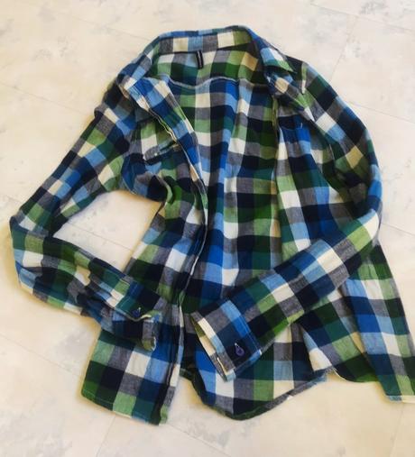 Flanelová košeľa, fishbone,m