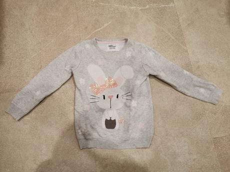Svetrík so zajačikom 110/116, young dimension,116