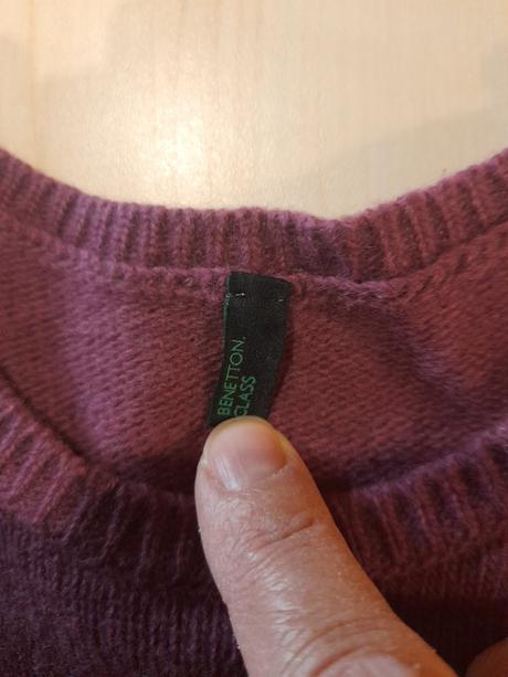 Pletené šaty, benetton,104