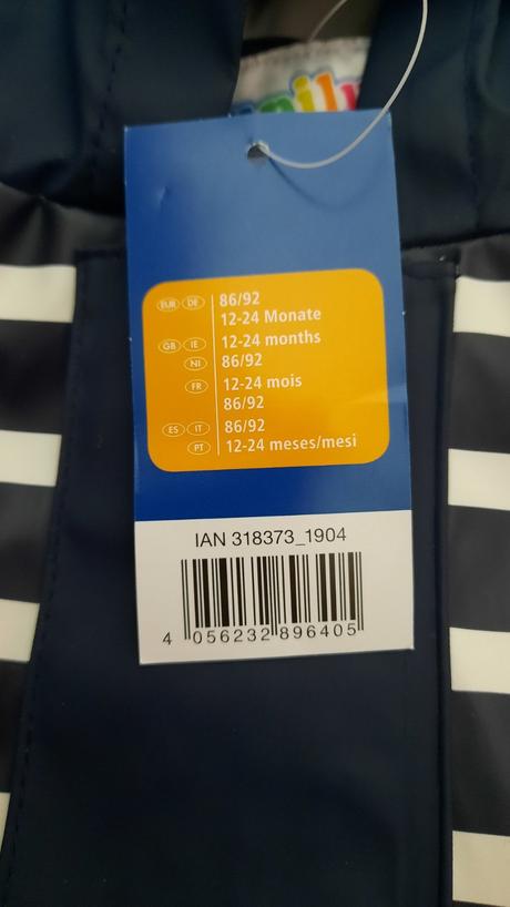 Nepremokavá bunda, lupilu,92