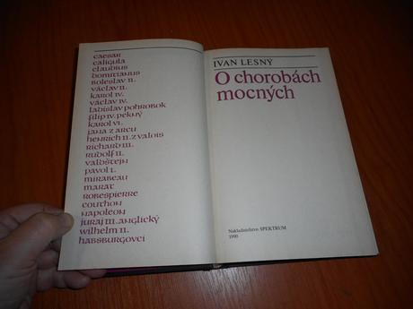 O chorobách mocných, ivan lesný,