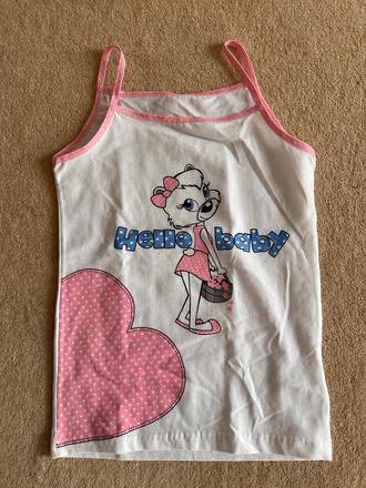 Dievčenské tielko zn. donnela, 122