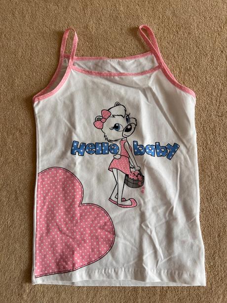 Dievčenské tielko zn. donnela, 122