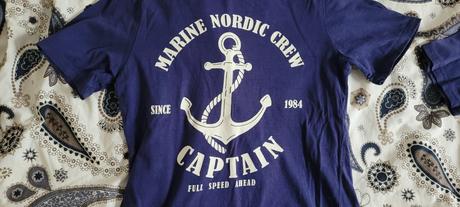 Tricka namornicky motív dvojicky, h&m,122