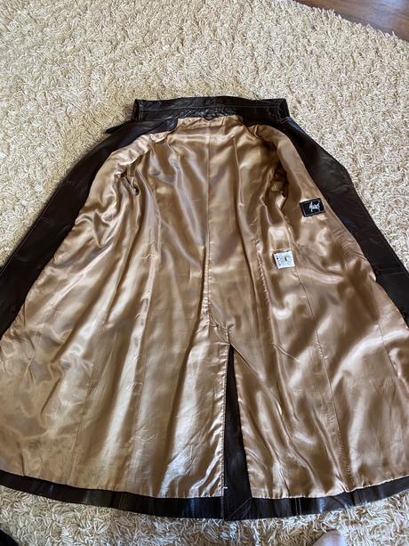 Kožený kabát v.38, 38