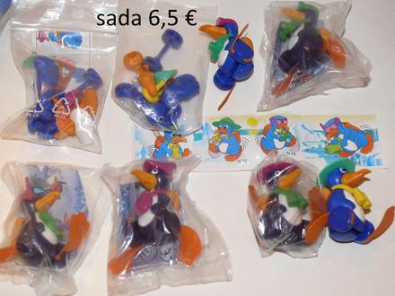 Kinder sada tučniaci,