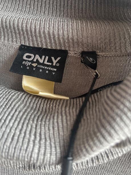 Only pletené rolákové šaty vel.s, only,34 / 36 / s / xs