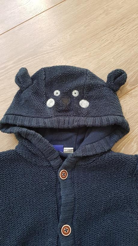 Chlapčenský sveter s kapucňou 86/92, lupilu,86