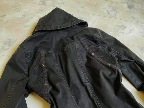 Štýlová bunda do pásu, xs