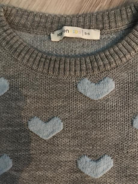 Svetrik srdiečko 5-6 rokov, 116