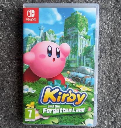 Kirby and the fotgotten land - hra nintendo switch,