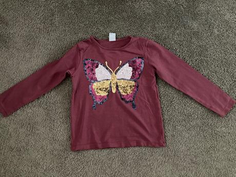 Tričko s motýľom v.116, lindex,116