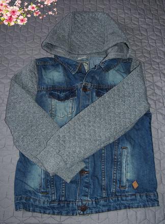 Riflová bunda, zara,164