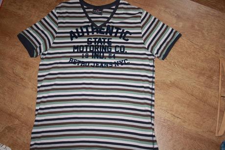 Retro jeans tricko, xl