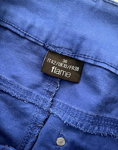 Mini sukňa flame, m