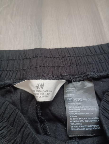 Ľahké letné nohavice hm, h&m,152