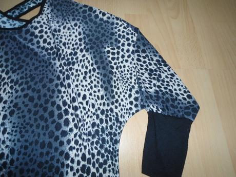 Tigrovane elasticke tricko, s