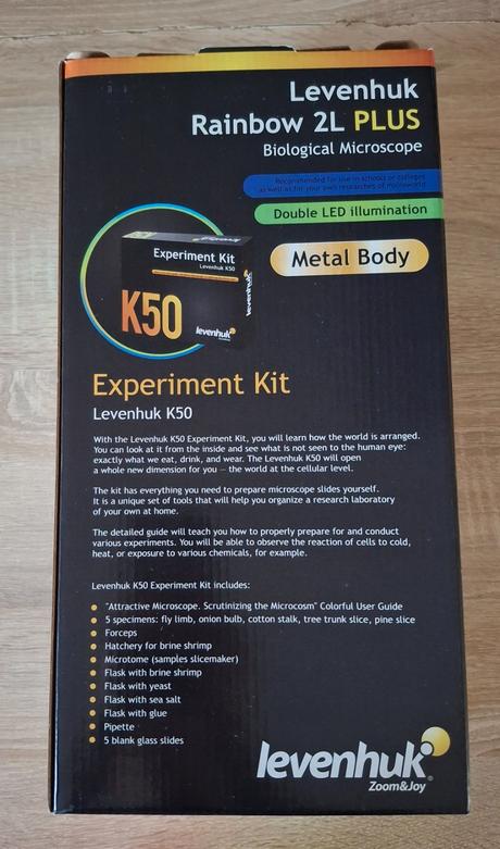 Mikroskop levenhuk rainbow 2l, 