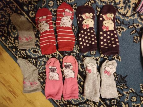 Ponožky hallo kitty, h&m,18