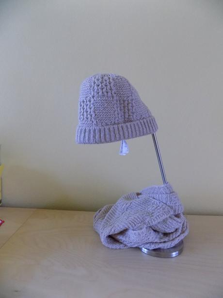 Dievčenská čiapka so šálom h&m č.158, h&m,158