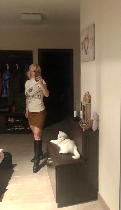 Kašmírový polorolacik, veľkosť s, s