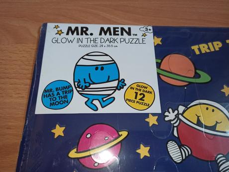 Mr. men glow in the dark puzzle 12pcs,
