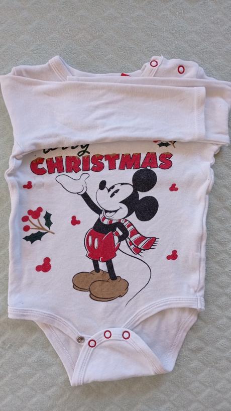 Vianoce body 80 mickey mouse, disney,80