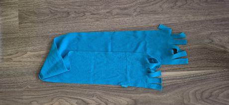 Tyrkysový šál - jemný flísový, brendon