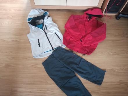 Turistické nohavice mammut a vetrovka, mammut,34