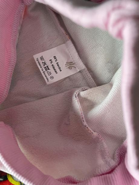 Detske dievcenske tepláky, 116