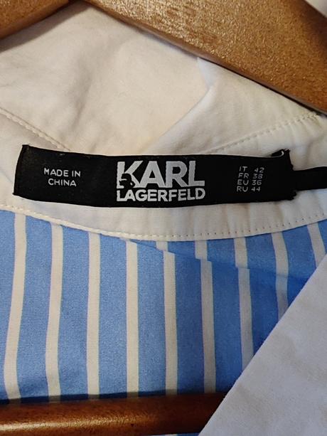 Karl lagerfeld originál dlha biznis košeľa, m